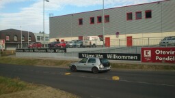 Kaufland - renovace nápisu